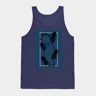 Tom black pineapples Tank Top